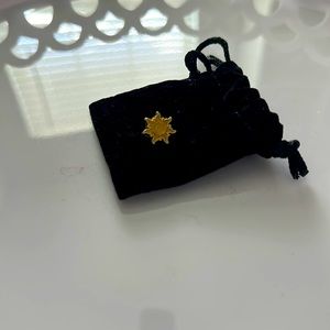 BBBrooke Apple Watch band button gold glitter Tangled sun